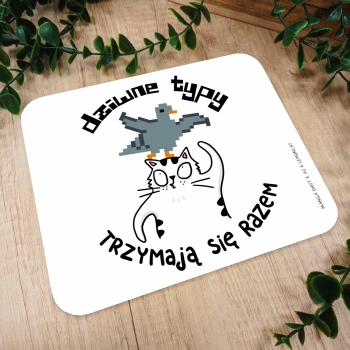 Dziwne Typy - A2 x Lemon Cat - Podkładka