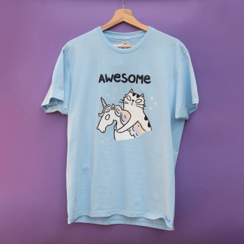 Awesome - Lemon Cat - Koszulka - Rozmiar XL