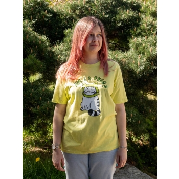 Żaba - Lemon Cat - Koszulka - Rozmiar XL
