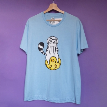 Księżyc - Lemon Cat - Koszulka - Rozmiar M