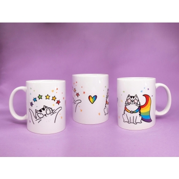 SuperGay - Lemon Cat - Kubek