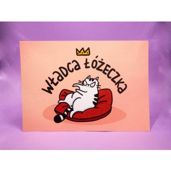 Władca Łóżeczka - Lemon Cat - Print