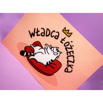 Władca Łóżeczka - Lemon Cat - Print