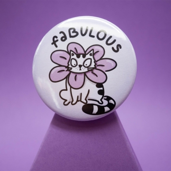 Fabulous - Lemon Cat - Przypinka