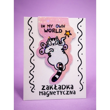 Wróżka - Lemon Cat - Zakładka magnetyczna