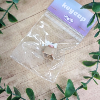 Doggo with bone (Brązowy Ver.) - Cows in Clouds - Keycap Figurka