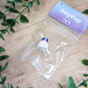Ghost (Biało-fioletowy Ver.) - Cows in Clouds - Keycap Figurka