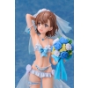 A Certain Scientific Railgun T - Mikoto Misaka (Wedding Swimsuit Ver.) - Scale 1/7