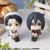 Attack on Titan - Levi (Cleaning up Ver.) & Mikasa Ackerman (with gift) - Look Up 2-Pack