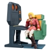 Mobile Suit Gundam - White Base Bridge Radio Operator Desk Set (with gift) - G.M.G. Collection, EX Diorama