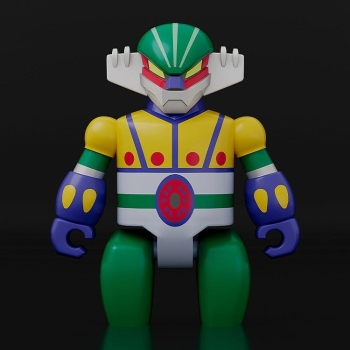 Steel Jeeg - Steel Jeeg & Pantheroid - Brickroid 2-Pack