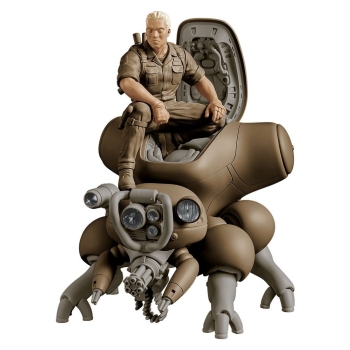 Ghost in the Shell - Batou with Fuchikoma - PLAMAX minimum factory