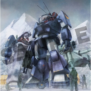 Fang of the Sun Dougram - Soltic HT128 Big Foot - PLAMAX Combat Armors MAX 11