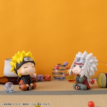 Naruto Shippuden - Naruto Uzumaki & Jiraiya (Smile Ver.) - Look Up 2-Pack