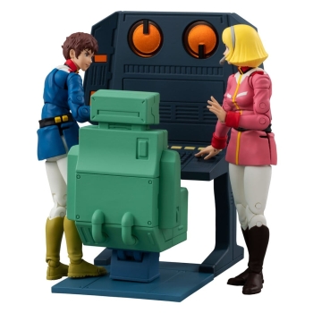 Mobile Suit Gundam - White Base Bridge Radio Operator Desk Set (with gift) - G.M.G. Collection, EX Diorama