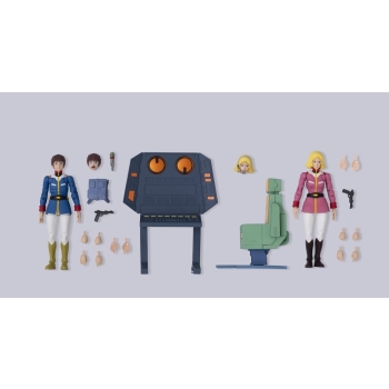 Mobile Suit Gundam - White Base Bridge Radio Operator Desk Set (with gift) - G.M.G. Collection, EX Diorama