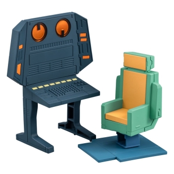 Mobile Suit Gundam - White Base Bridge Radio Operator Desk Set (with gift) - G.M.G. Collection, EX Diorama