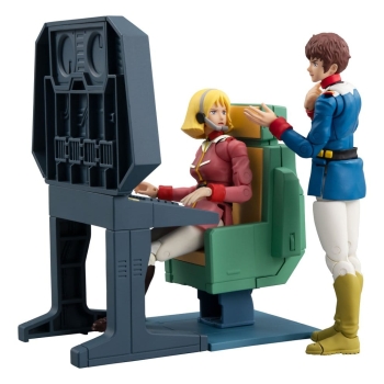 Mobile Suit Gundam - White Base Bridge Radio Operator Desk Set (with gift) - G.M.G. Collection, EX Diorama