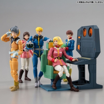 Mobile Suit Gundam - White Base Bridge Radio Operator Desk Set (with gift) - G.M.G. Collection, EX Diorama
