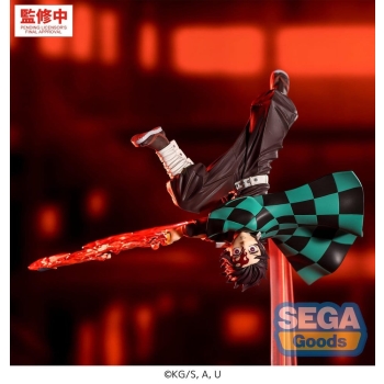 Demon Slayer - Tanjiro Kamado (Hinokami Kagura Setting Sun Transformation Ver.) - Luminasta