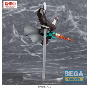 Demon Slayer - Tanjiro Kamado (Hinokami Kagura Setting Sun Transformation Ver.) - Luminasta