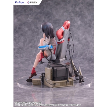 SSSS. Gridman Universe - Rikka Takarada (Gaming Chair Ver.) - F:NEX Statue 1/7