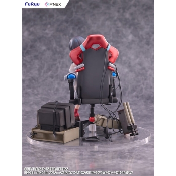 SSSS. Gridman Universe - Rikka Takarada (Gaming Chair Ver.) - F:NEX Statue 1/7