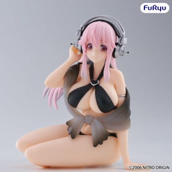 Super Sonico - Super Sonico (Swimsuit Black Color Ver.) - Noodle Stopper