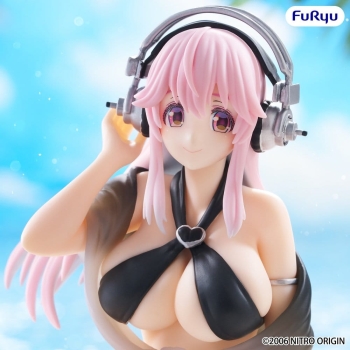 Super Sonico - Super Sonico (Swimsuit Black Color Ver.) - Noodle Stopper