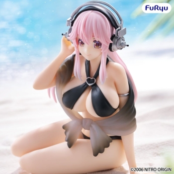 Super Sonico - Super Sonico (Swimsuit Black Color Ver.) - Noodle Stopper