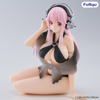 Super Sonico - Super Sonico (Swimsuit Black Color Ver.) - Noodle Stopper