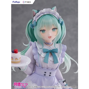 Vocaloid - Hatsune Miku x Amashiro Natsuki - F:NEX Statue 1/7