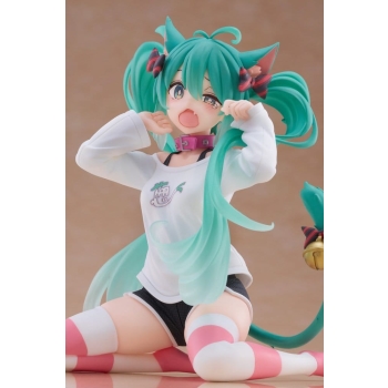 Vocaloid - Hatsune Miku (Cat Ear T-Shirt Ver.) - Desktop Cute