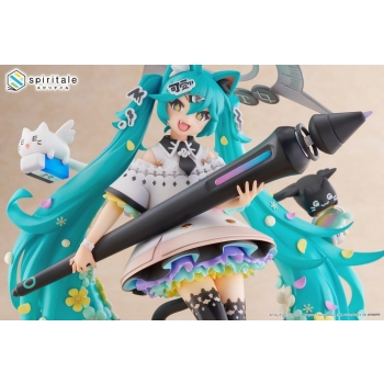 Vocaloid - Hatsune Miku x Naoki Saito (My Figure Making! The Painter Ver.)