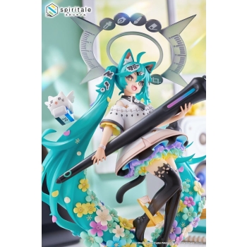 Vocaloid - Hatsune Miku x Naoki Saito (My Figure Making! The Painter Ver.)