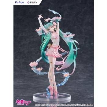 Vocaloid - Hatsune Miku (Water lily Ver.) - F:NEX Statue 1/7