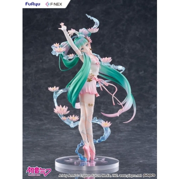 Vocaloid - Hatsune Miku (Water lily Ver.) - F:NEX Statue 1/7