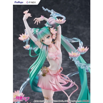 Vocaloid - Hatsune Miku (Water lily Ver.) - F:NEX Statue 1/7
