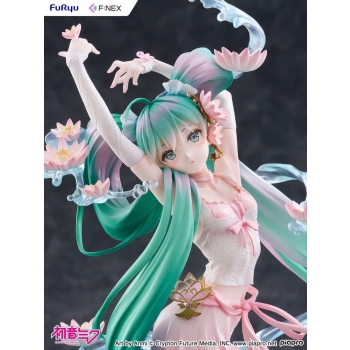 Vocaloid - Hatsune Miku (Water lily Ver.) - F:NEX Statue 1/7