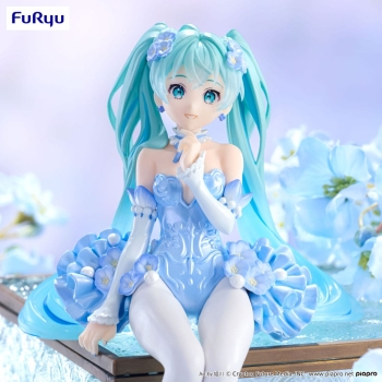 Vocaloid - Hatsune Miku (Flower Fairy Nemophila Pail Blue Color Ver.) - Noodle Stopper
