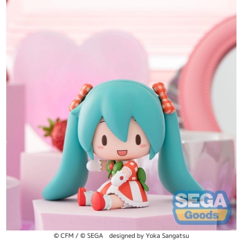Vocaloid - Hatsune Miku (Love and Berry Dress Up and Dance! Lovely Strawberry Ver.) - Fuwa Petit Chibi