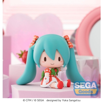 Vocaloid - Hatsune Miku (Love and Berry Dress Up and Dance! Lovely Strawberry Ver.) - Fuwa Petit Chibi