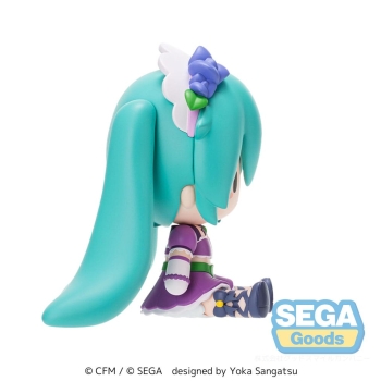 Vocaloid - Hatsune Miku (Love and Berry Dress Up and Dance! Sparkly Purple Ver.) - Fuwa Petit Chibi