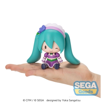 Vocaloid - Hatsune Miku (Love and Berry Dress Up and Dance! Sparkly Purple Ver.) - Fuwa Petit Chibi