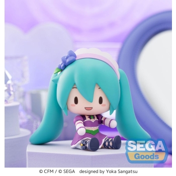 Vocaloid - Hatsune Miku (Love and Berry Dress Up and Dance! Sparkly Purple Ver.) - Fuwa Petit Chibi