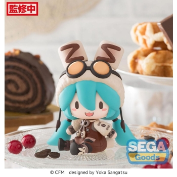 Vocaloid - Hatsune Miku (Marshmallow Hot Cocoa Ver.) - Fuwa Petit Chibi