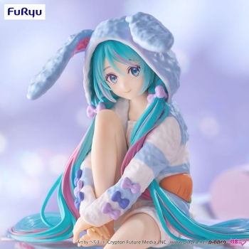 Vocaloid - Hatsune Miku (Rabbit Ear Hood Pajama Blue Color Ver.) - Noodle Stopper