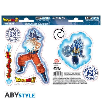 Dragon Ball Super - Goku & Vegeta - Arkusz naklejek