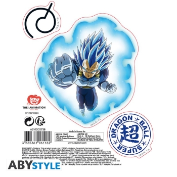 Dragon Ball Super - Goku & Vegeta - Arkusz naklejek