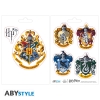 Harry Potter - Hogwarts Houses - Arkusz naklejek